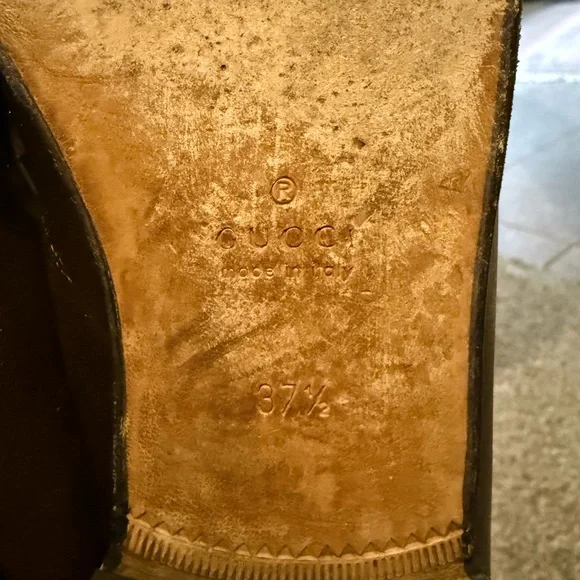 Gucci Horsebit Loafers | Bronze Leather | Size 37.5 | Original Box - Picture 5 of 6